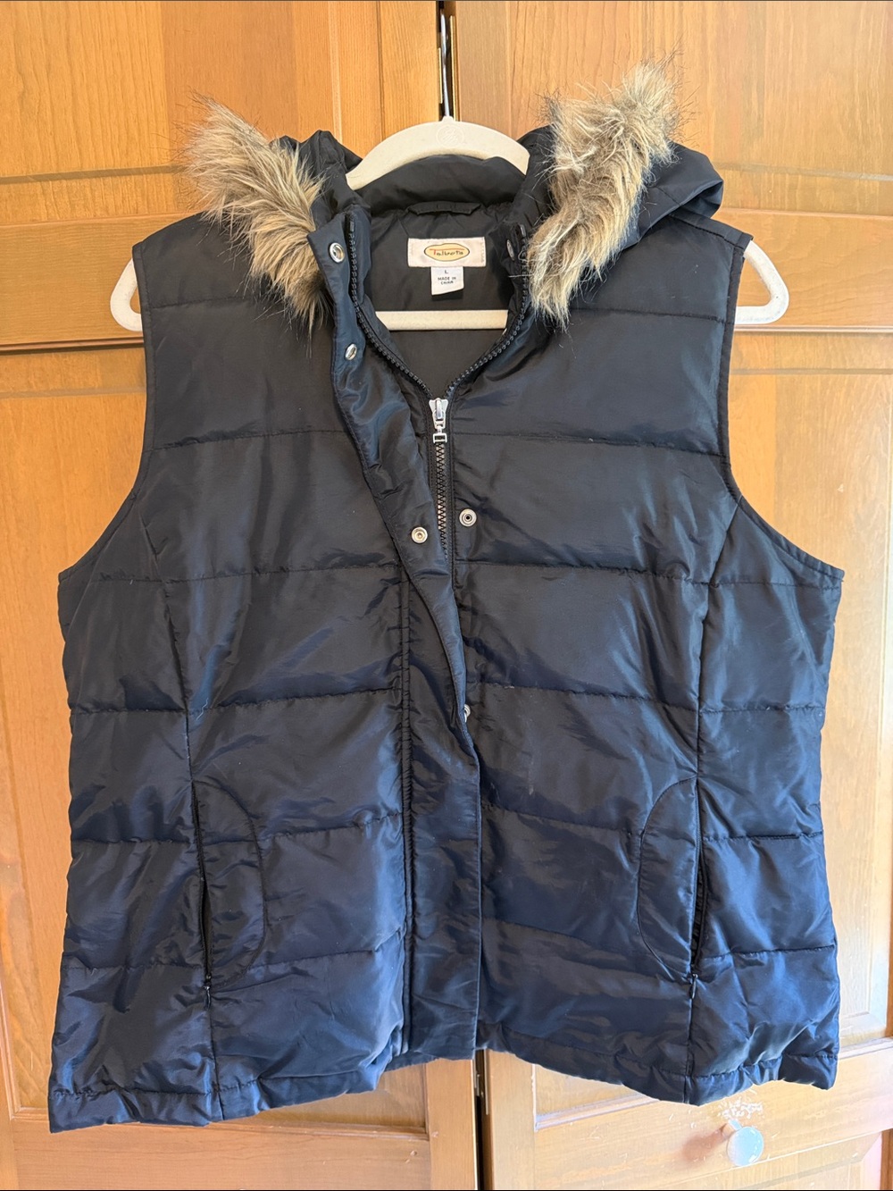 Black Puffer Vest